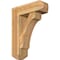 Ekena Millwork Legacy Craftsman Rough Sawn Bracket w/ Offset Brace, Western Red Cedar, 8"W x 24"D x 32"H BKT0806X24X32LEC04RWR - alternate 1